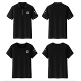 Тонкий комбинезон, черная летняя футболка polo, короткий рукав, делается под заказ