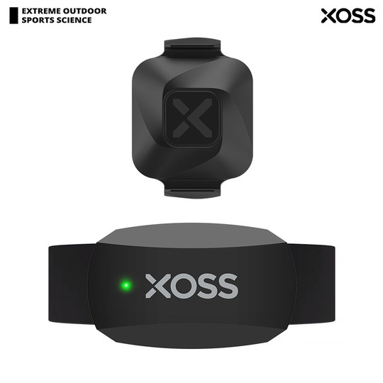 行者XOSS新品双模速度踏频器蓝牙骑行心率带跑步手臂带心率自行车