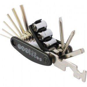 Bicycle repair tool - mountaineer multi - functional repair tool in hexagonal 16 - in - one wrench accessories