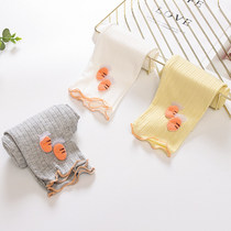 Female Baby Beats Bottom Pants Summer Clothing Thin out of summer 0-3-year-old Ocean Gas Elastic Summer Infant Pants