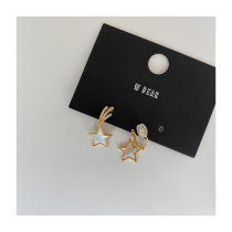 (W Dear) meteors paddling with fritillary pentagram ear clip women without ear-hole Mosquito Coil Slats of Mosquito Coil