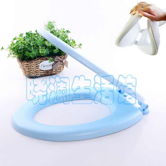 Toilet Cover EVA Soft Toilet Cushion Foam Sitting Pan Old-fashioned General Thickening Soft Horse Lid Board Toilet Cover Plate