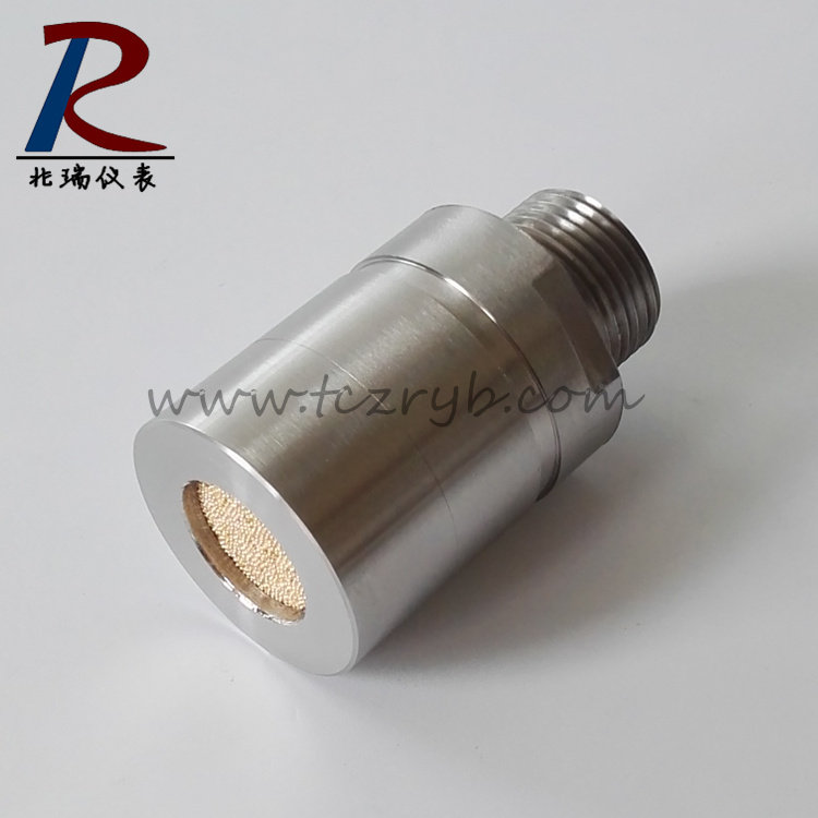 新款外螺纹连接304材质氧气甲烷二氧化碳气体罩传感器接头  QT-3