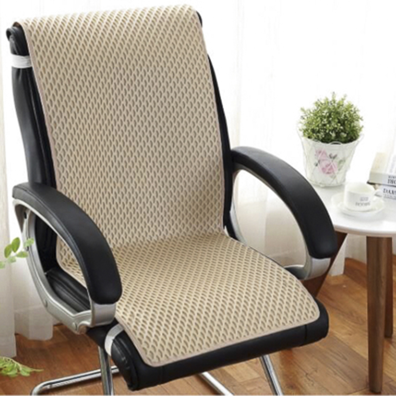 Cushion Cushion One-Piece Cushion Cushion Back Integrated Chair Cushion Seat Cushion Home With Strap Breathable Computer Chair