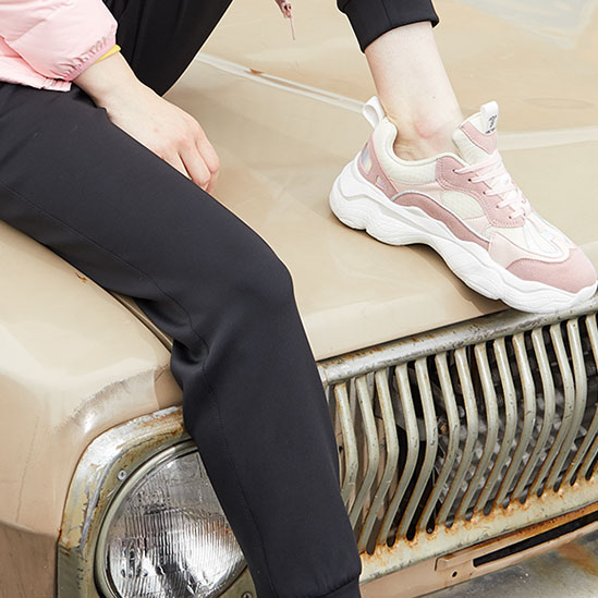 TECHCTOP EXPLORE THE AUTUMN WINTER NEW PRODUCTS OUTDOOR TIDE CASUAL SHOES ANTI-WEAR AND WEAR WOMEN FASHION SHOES SPORTS OLD DADDY SHOES