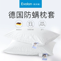 Đức Evolon theo Wal-dài chống mite trường hợp giường gối thở giường bé gối nhà chống mite - Gối trường hợp gối cao su non babymoov