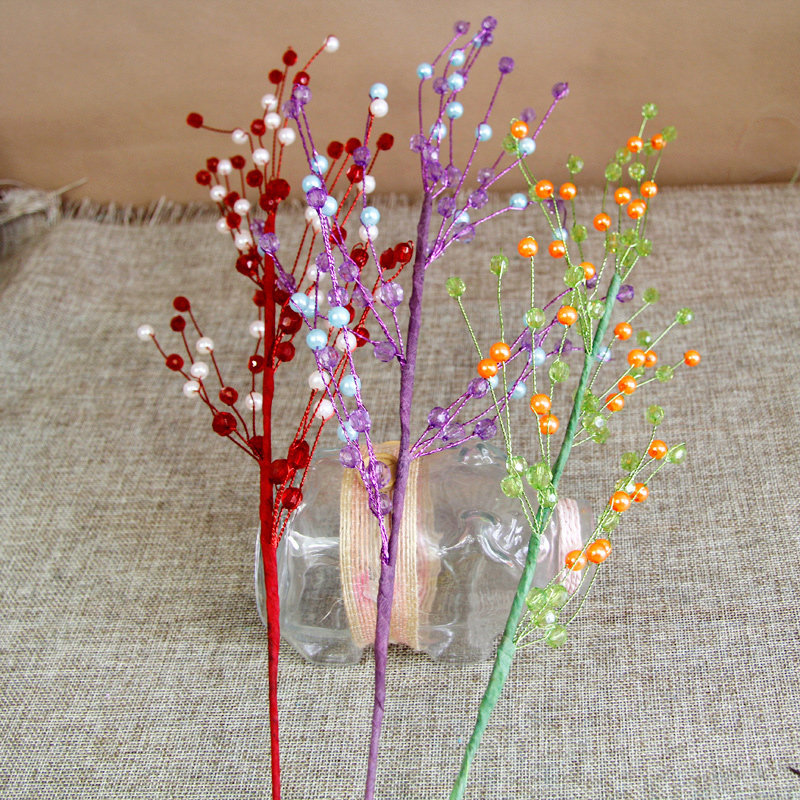 Anyang Christmas decoration Acrylic fruit plug simulation fruit fitting wedding decoration shooting props