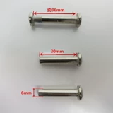 Ремонт колеса Внутренние шестиугольные заклепки пасы с привязкой матерью Мать Фиксированная коробка для коробки для троллейбуса Специализированный диаметр M6