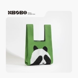 Милая оригинальная трикотажная маленькая сумка клатч, портативная универсальная ручка, сумка на запястье, изысканный стиль