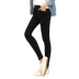 Mặc quần legging bên ngoài đeo bút chì Hàn Quốc, eo cao, chân, quần dài, giảm béo, kích thước lớn, nữ cộng với nhung, quần mùa thu dày quần thể thao nữ cá tính Khởi động cắt