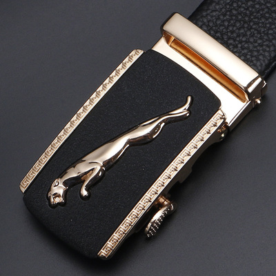 皮带男真皮自动扣韩版裤腰带商务休闲