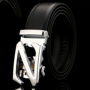男士皮带真皮自动扣中年商务时尚
