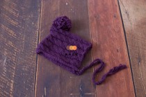 Sisi Family Newborns Photogrammetry Purple Hat Handwoven Children Photography