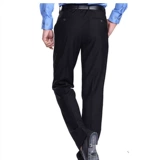 Рабочие черные штаны, свободный прямой крой