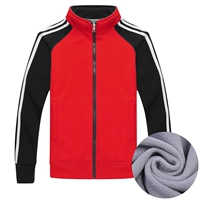 WY503 плюс бархатные красные черные рукава