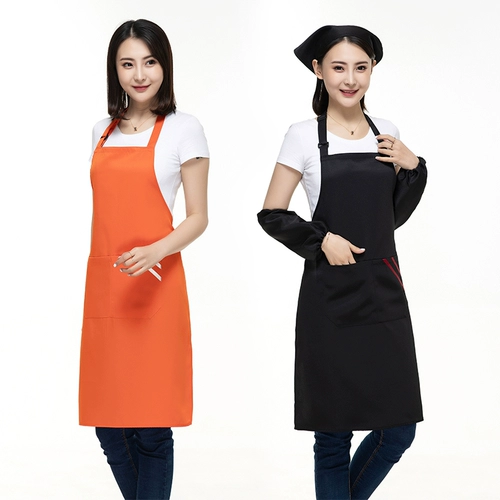 Фартук, модный кофейный рабочий чай с молоком подходит для мужчин и женщин, делается под заказ, с печатью вашего логотипа