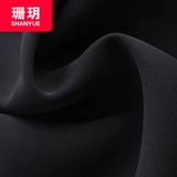 Костюм, черные рабочие штаны, свободный прямой крой, большой размер, облегающий крой