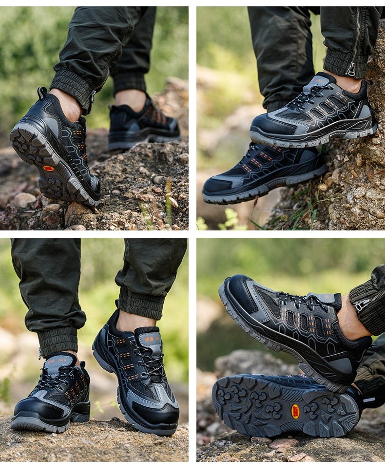 Men's labor protection shoes, anti-smash, anti-puncture, safe and lightweight, Laobao steel-toe construction site electrician insulated work shoes, autumn
