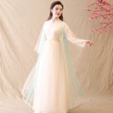 小训狐 Байцянский древний костюм ханфу женщины супер сказочные текущие сказочный костюм в китайском стиле Гупхенг танцевальный спектакль костюм лето