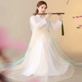 小训狐 Байцянский древний костюм ханфу женщины супер сказочные текущие сказочный костюм в китайском стиле Гупхенг танцевальный спектакль костюм лето