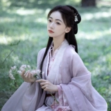 В стиле Jin Hanfu New New 2025 Purple Drouble Costum