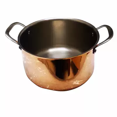 Qianqi soldiers outdoor equipment outdoor camping titanium pot heavy metal titanium alloy pure titanium pot composite structure 32cm