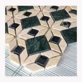 Мраморная изогнутая ретро мозаика на стену, популярно в интернете