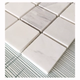 Натуральная камня мозаичная наклейка мраморная джаз белый яркий лапша ванная комната кухонная рыба