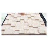 Натуральный камень с белой дырой, каменная мозаика, наклейки на стену, фоновая стена, мрамор, 3d балкон, культурный камень, ванная комната, бар, гостиная