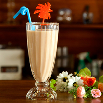 Dispensers recommend new home restaurant Hotels European-style transparent lead-free Thickened Juice Milk Tea Glass Cups