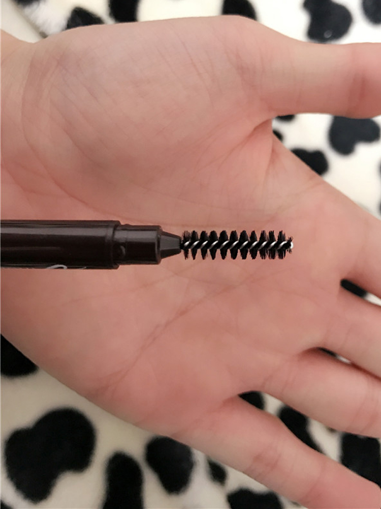 Hàn Quốc ETUDE NHÀ / Etude House / Idi House đôi đầu xoay tự động lông mày bút chì thấm mồ hôi - Bút chì lông mày / Bột / Stick chì kẻ mày black rouge