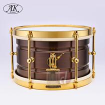 Italian AK Orchestra Model #11 10x6 5-inch brass snare drum