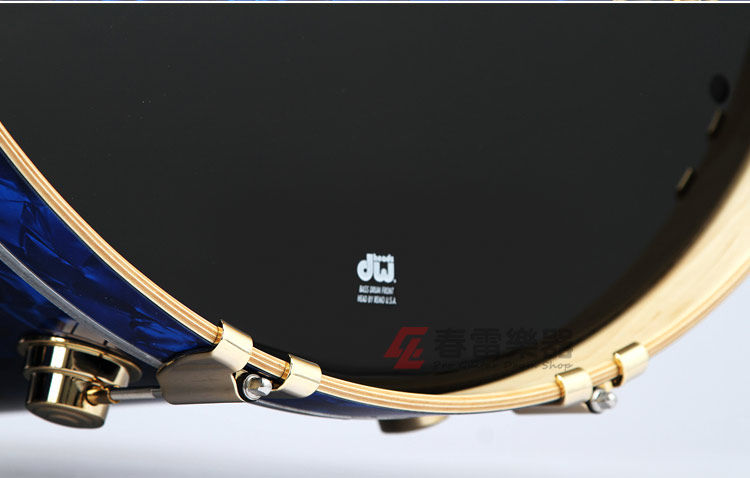 Барабанная установка 美产dw collector's 收藏家 5鼓架子鼓 blue moonstone镀金件套鼓