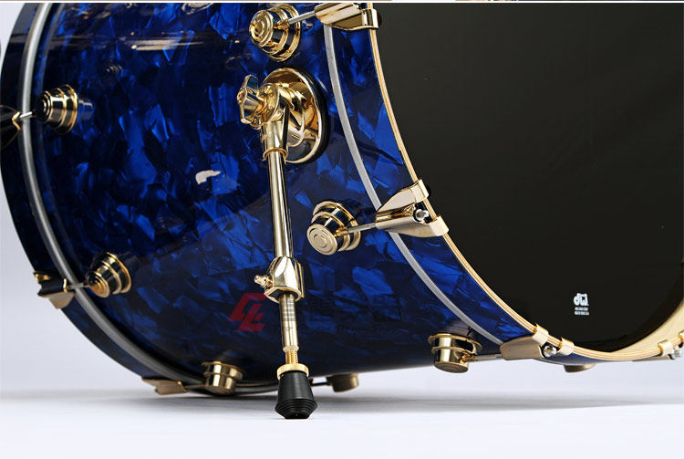 Барабанная установка 美产dw collector's 收藏家 5鼓架子鼓 blue moonstone镀金件套鼓