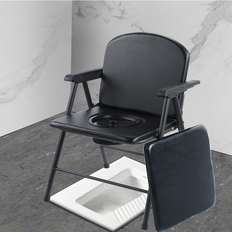 Stainless steel toilet chair for the elderly, toilet stool for pregnant women, toilet seat, toilet seat, household toilet seat, stool, simple toilet stool