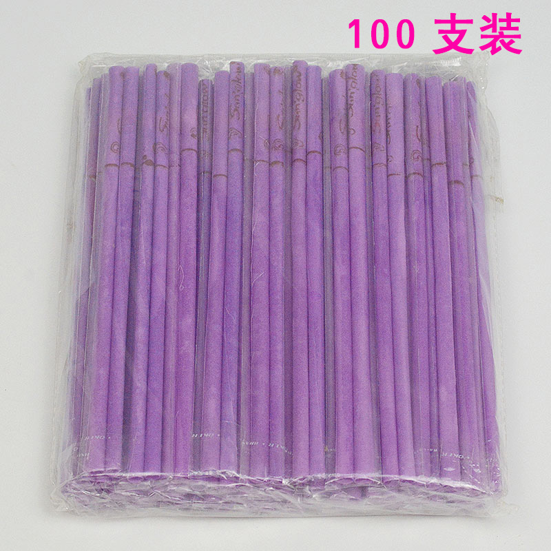 Aromatherapy ear candle straight tube without plug ear candle stick refreshing and improving hearing 50 pairs a pack