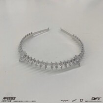 Shunfeng (official direct mail) SMFK phantom artificial diamond silver genie hair ring AP006S