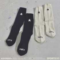 Shunfeng (official direct mail) SMFK two pairs of hope socks sports black white socks 36-40