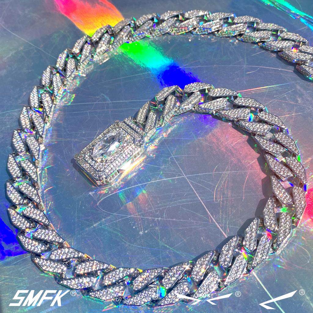 Shunfeng (official direct mail) SMFK artificial diamond alloy with adjustable galactic necklace