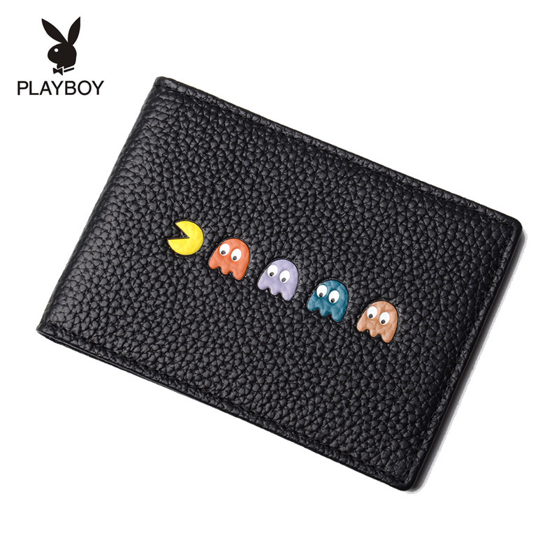 Flower Playboy driver's license leather sheath Male genuine leather Multi-function Motor Vehicle Row Pass Card Pack Multi-Clamping Sleeve-Taobao