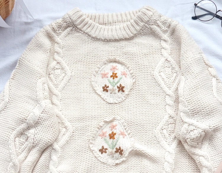 Japanese Vintage Childlike Sweater - Wear