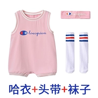 Розовая повязка на голову, носки, английский