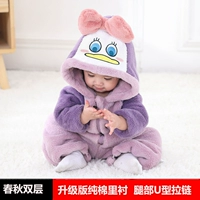 Двойной слой поздней осени фиолетовой утки