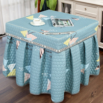 Electric stove cover baking stove cover thickened baking stove quilt electric stove table cover square electric oven heating tablecloth cover