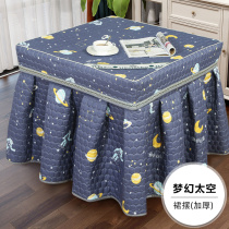 Electric stove cover baking stove cover thickened baking stove quilt electric stove table cover square electric oven heating tablecloth cover