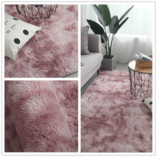Главная Nordic ins Long Plush Living Coffee Lake столик ковров ковер, полная милой кровати, знаменитость сетка красные и одинаковые одеяло