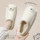 Operating room nurse shoes for women in autumn and winter soft-soled outer wear increased waterproof anti-slip thick-soled medical cotton slippers for women in winter