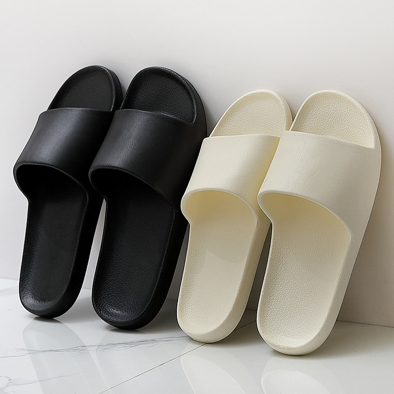 Men's sandals and slippers summer home indoor non-slip thick-soled couple home bath men's bathroom slippers men's summer
