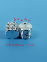 All aluminum plaid potentiometer knob diameter 17 height 15.5 inner hole 6mm