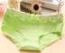 Cotton sinh viên dễ thương nơ tam giác nữ đồ lót nữ đường cotton thấp eo thấp